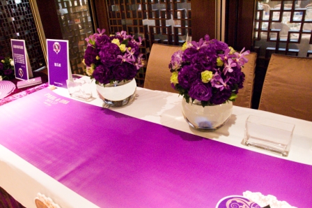 老爺酒店 華麗紫色婚宴. Danny's Flower